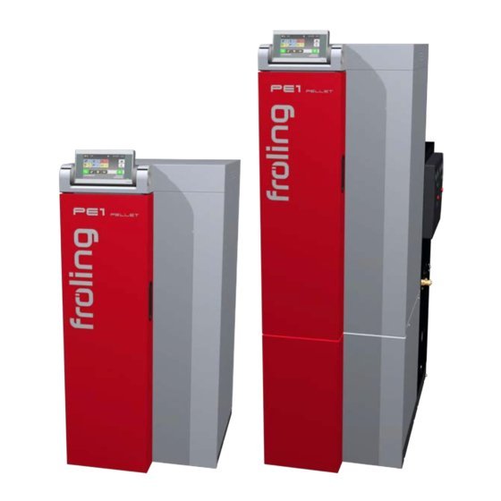 Caldera de pellets PE1 Pellet – 25KW – Froling